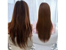 キキ(kiki)の雰囲気（プレミアム酸性ストレートのビフォー・アフタークセ毛を髪質改善）