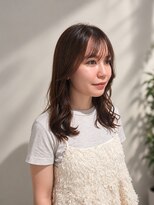 カウチ ヘアー ドレッシング(COUCH Hair Dressing) 大人のツヤ感ブラウン×やわらかウェーブ