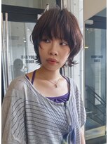 バディヘア ルーツ(BUDDY HAIR ROOTS)&nbsp;ミディアムレイヤー×秋感じるモカブラウンカラー