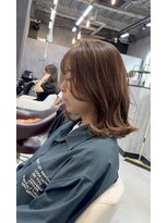 エンシエナ 玉造(en Siena) ミディアムレイヤー*ピンクベージュ/森ノ宮/玉造¥9500