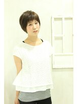 デュークラソル(du:c LASOL)&nbsp;モノトーン×ショートボブ　　ｂｙ元武