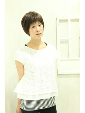 デュークラソル(du:c LASOL) モノトーン×ショートボブ by元武