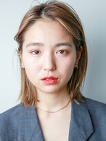 テトヘアー(teto hair)&nbsp;bob［センターパート・大人・イルミナカラー・ナチュラルボブ］