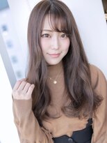 アグ ヘアー サンゴ 新潟駅前店(Agu hair sango) 崩しウェーブでラフな愛されロング