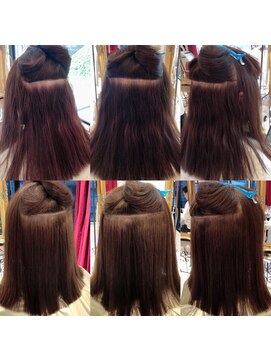 大嶋直樹の美容室 表参道 高難易度縮毛矯正＝手で乾かしただけです。本当です。