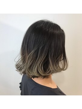 ソワン ドゥ ブレス フラン 東花園店(soin de brace Fran) ボブディ/グラデーションカラー/イルミナカラー