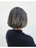 【smuk】グレージュ/ハイライト/ナチュラルグラデーション