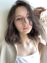 ミラバイグリーン(Mira by green)&nbsp;無造作ボブ×アッシュブラウン【ルーズ】 04