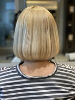 ヘア デザイン リスク(HAIR DESIGN RISK)&nbsp;【RISK 高橋勇太】簡単スタイリング!!伸ばしかけナチュラルボブ