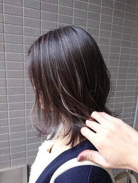 美容室ポール 西葛西店(PAUL) 西葛西 ハイライトカラー ミディアム 透明感