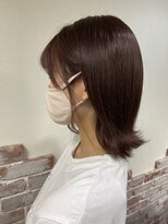 ルフレ 新宿本店1st(Reflet)&nbsp;《ピンクブラウン》#新宿#新宿三丁目#髪質改善