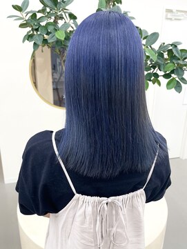 リンクバイアーバン(link by urban.) 【link】ケアブリーチ/ネイビーカラー/ ＊堀場＊