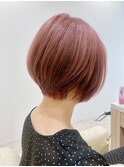 アンニュイpink/ショートヘア