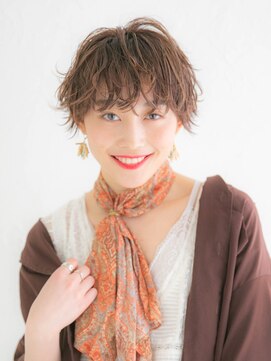 アース 岡崎店(HAIR&MAKE EARTH) 透明感マッシュショート