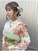 金箔ふんわりヘアー