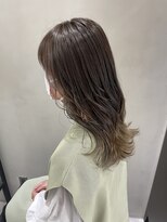 フェリア 松山(Feria)&nbsp;【Feria松山】グレージュ×グラデーション×レイヤー-相原愛梨-