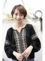 簡単スタイリング！大人綺麗なショートヘア！