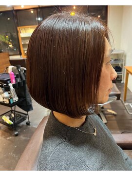 スープレックス ヘアーデザイン(SOUPREX HAIR DESIGN) 40代大人女性　艶ボブ　20代 30代　40代 50代 髪質改善