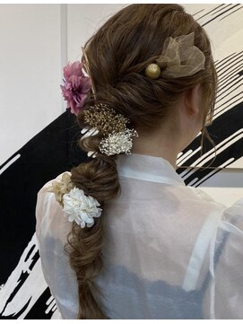 バイテン 久喜(X10) 編みおろしアレンジ