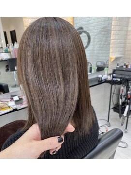 シャルム ヘアー デザイン(CHARME Hair Design) 【ブリーチなし】カーキベージュ