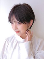 アグ ヘアー ネル 知立店(Agu hair nell)&nbsp;《Agu hair》シアーグレージュ×ハンサムショート