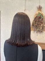 ナチュラルリーフ 仙台駅前店(Natural leaf)&nbsp;【艶髪カラー】×【髪質改善ロイヤルトリートメント】外ハネ