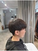 20代30代40代小顔ハンサムショートアッシュブルーブラック