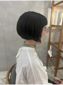 前下がりグラデーションショートボブ