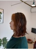 バングカラーは可愛い☆