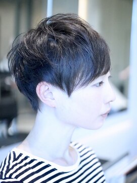 ヘア デザイン リスク(HAIR DESIGN RISK) 【RISK 高橋勇太】ショートカットが上手い 束感ベリーショート