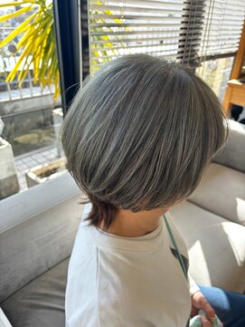 リセテラス (Lycee terrace) 白髪を活かすカラー/白髪ぼかし/50代/60代