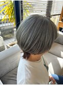 白髪を活かすカラー/白髪ぼかし/50代/60代