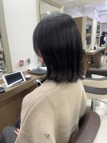 アッシュ 下北沢店(Ash)&nbsp;スタイリング簡単！肩につくボブ