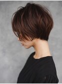 大人ショートハイライト髪質改善キッズカット前髪30代40代
