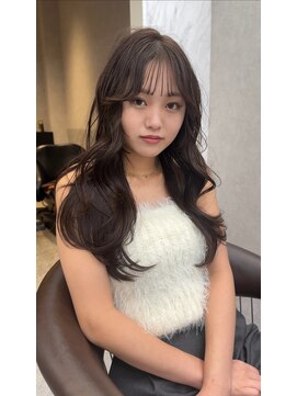 ロンド レア 天神大名店(Lond Le’a) メルティカラー/ウェーブミディアム /似合わせカットスタイル