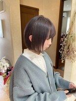 メルク(merc)&nbsp;カール/セミディ/シアーカラー/姫カット/ミニボブ