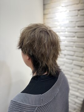 グラス 春吉1号店(glass) ケアブリーチインナーカラー+4stepTR