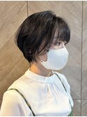 盛れる顔周りショート