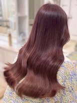 ルフェリ(Lufeli)&nbsp;【Lufeli】いとうりお　ケアブリーチ/チェリーレッド/韓国風巻き