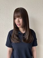 デコボコ アート(凸凹 art)&nbsp;顔周りレイヤー/ナチュラルブラウン