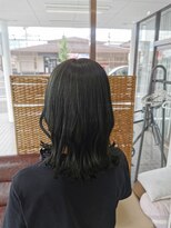 グレイス ヘア デザイニング(GRACE hair designing)&nbsp;グリーン強めのオリーブ
