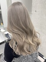 サンクマーケット 渋谷(cinq MARKET) 渋谷ミルクティーベージュハイトーンカラーヘーゼルベージュ30代