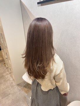 ジーナ 博多(Zina) 秋っぽいミルクティーベージュ/ケアブリーチ