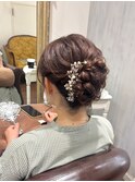 華やかアップスタイル