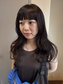 コポル(Copol) まわりと差がつく顔まわりの似合わせ×アイスグレーラテ