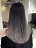 グラデーションカラー＋カット＋トリートメント［鈴鹿/ケアブリーチ］