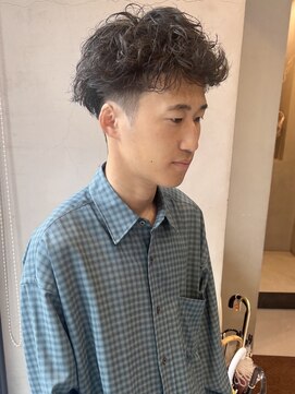 ヘアー アイス ルーチェ(HAIR ICI LUCE) スパイラルパーマ無造作清潔感大人眉毛/大矢