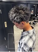 スパイキーショート/ピンパーマ/メンズパーマ/men's/カット