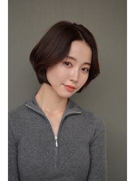 シーン(SCENE) [天神今泉/黒髪カタログ/クラゲヘアー/オリーブグレー]