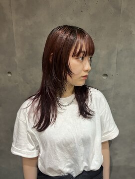 顔まわりのレイヤー